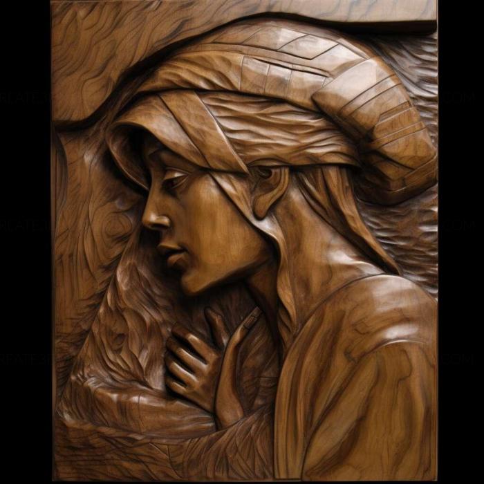 نموذج ثلاثي الأبعاد لآلة CNC 3D Art 